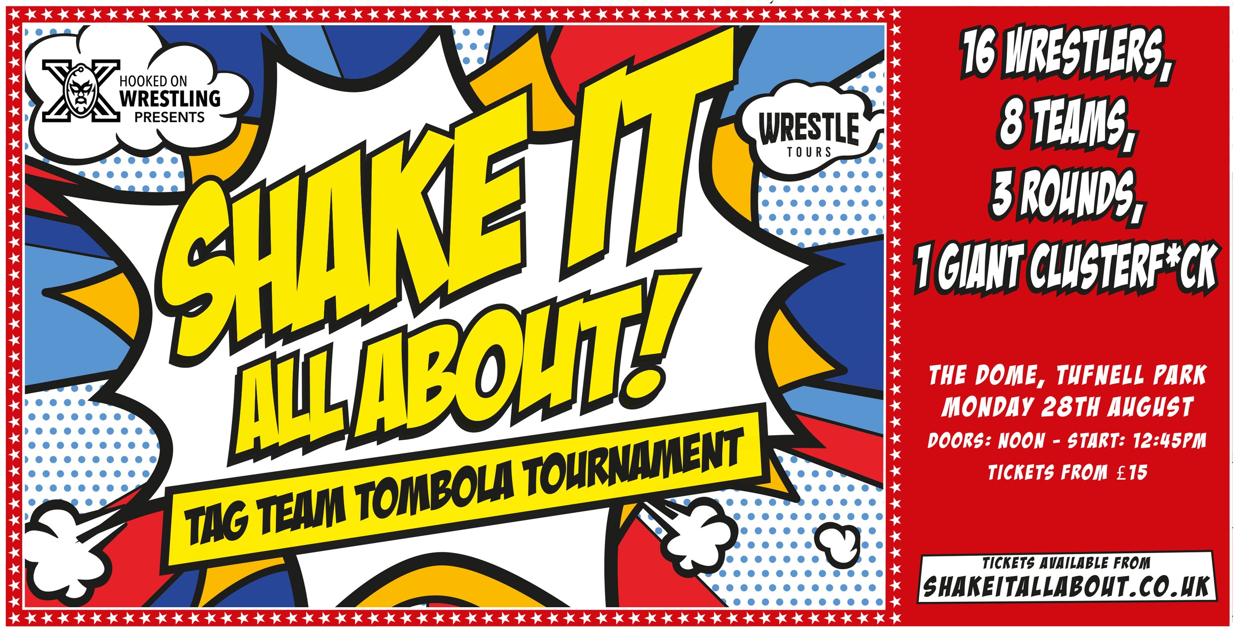 Shake It All About Live Wrestling Event